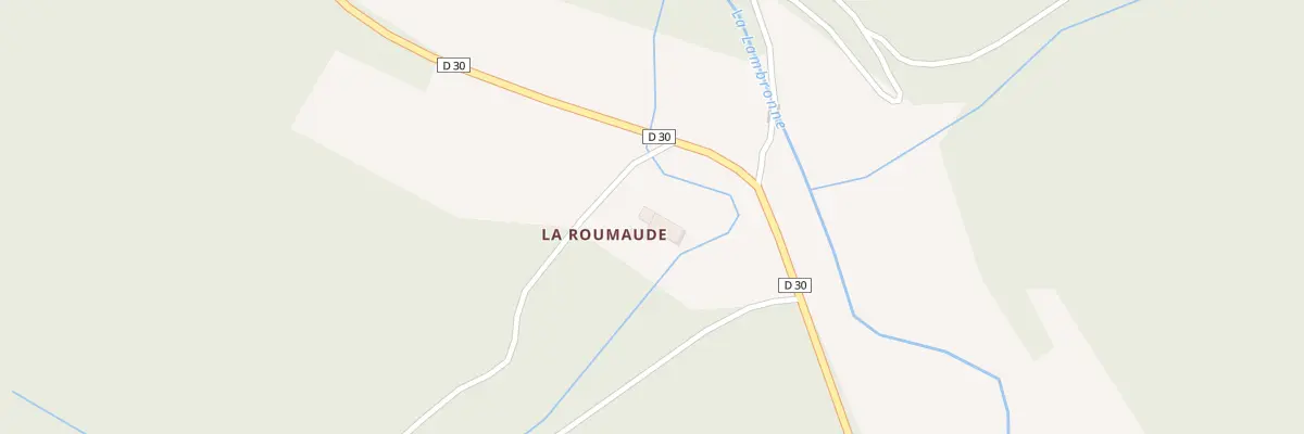 Plan du 16 La Roumaude à Saint-Benoît