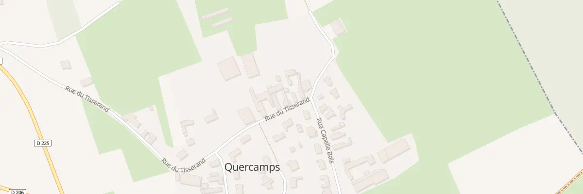 Plan du 5 Rue du Tisserand à Quercamps