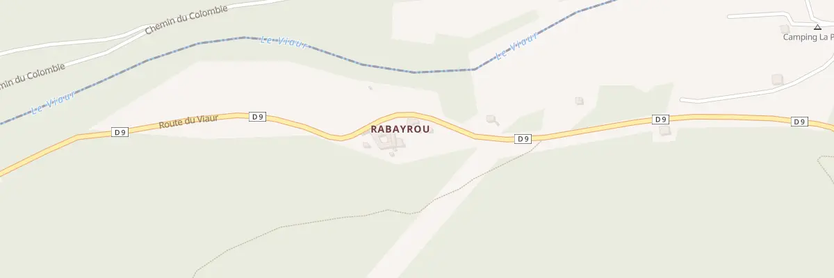 Plan du 5055 Rabayrou à Saint-Christophe