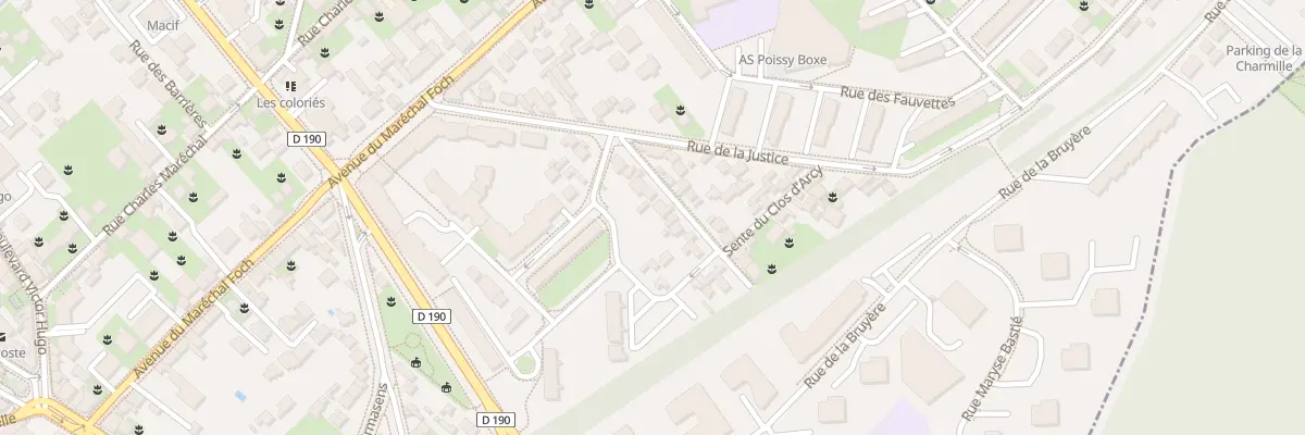 Plan du 12 Rue d’Argenteuil à Poissy