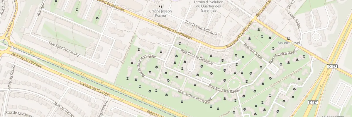 Plan du 48 Rue Maurice Ravel à Guyancourt
