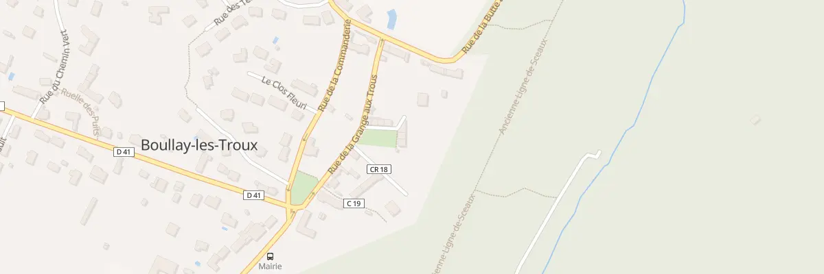 Plan du 6 Cour de la Savonnerie à Boullay-les-Troux
