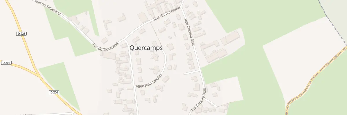 Plan du 7 All Jean Moulin à Quercamps