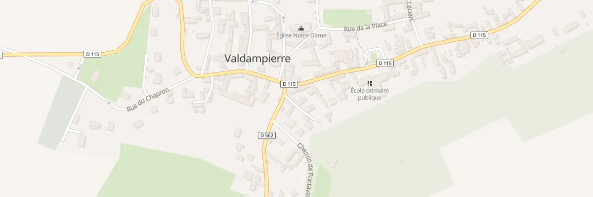 Plan du 49 Rue du Général de Gaulle à Valdampierre