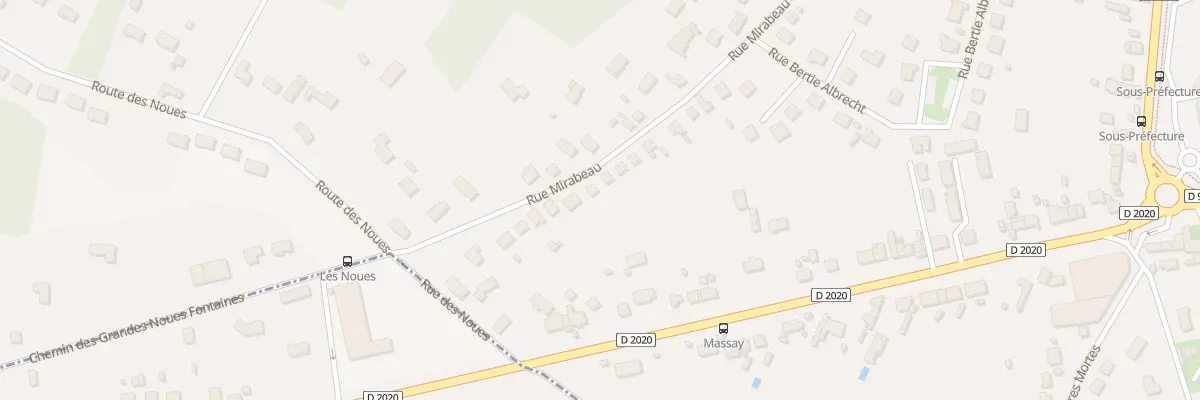 Plan du 61 Rue Mirabeau à Vierzon