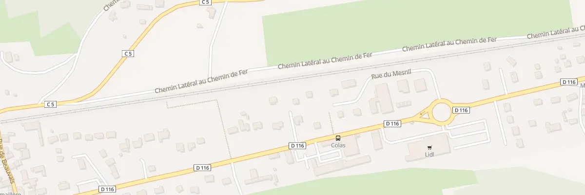 Plan du 4 All des Aubépines à Roinville