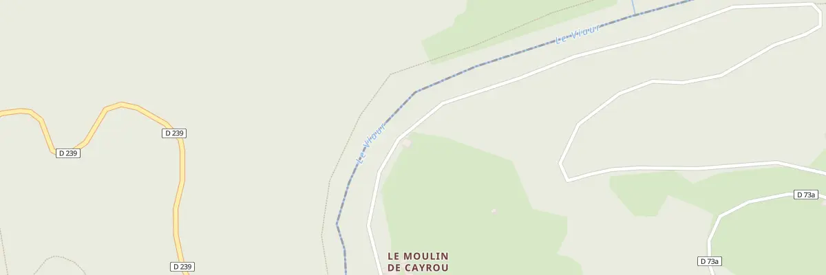 Plan du 1332 Che du Moulin de Cayrou à Montirat