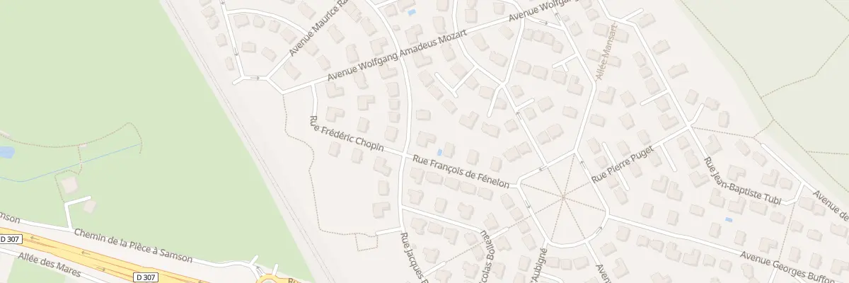 Plan du 8 Rue Francois de Fenelon à Noisy-le-Roi