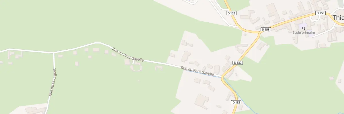 Plan du 16 Rue du Pont Gavelle à Thiembronne