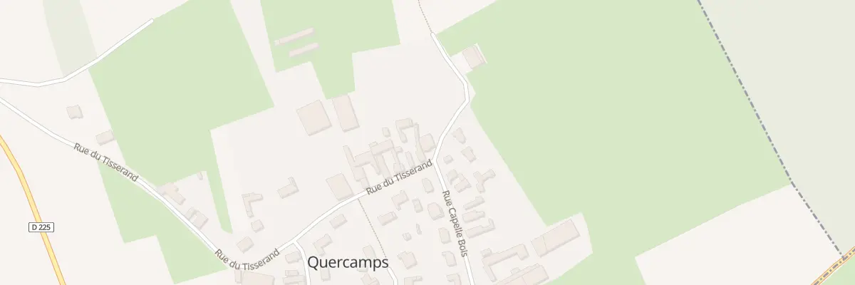 Plan du 1 Rue du Tisserand à Quercamps