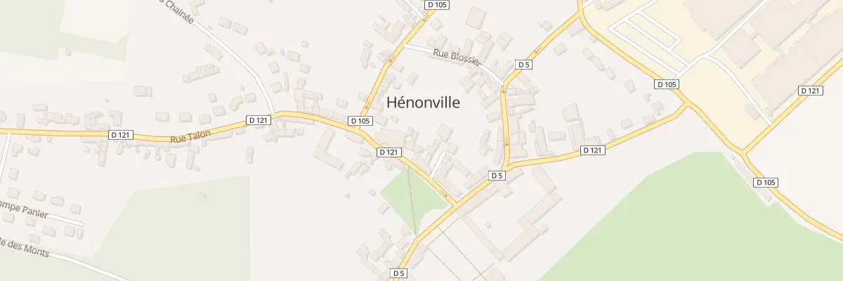 Plan du 16 Rue Talon à Hénonville