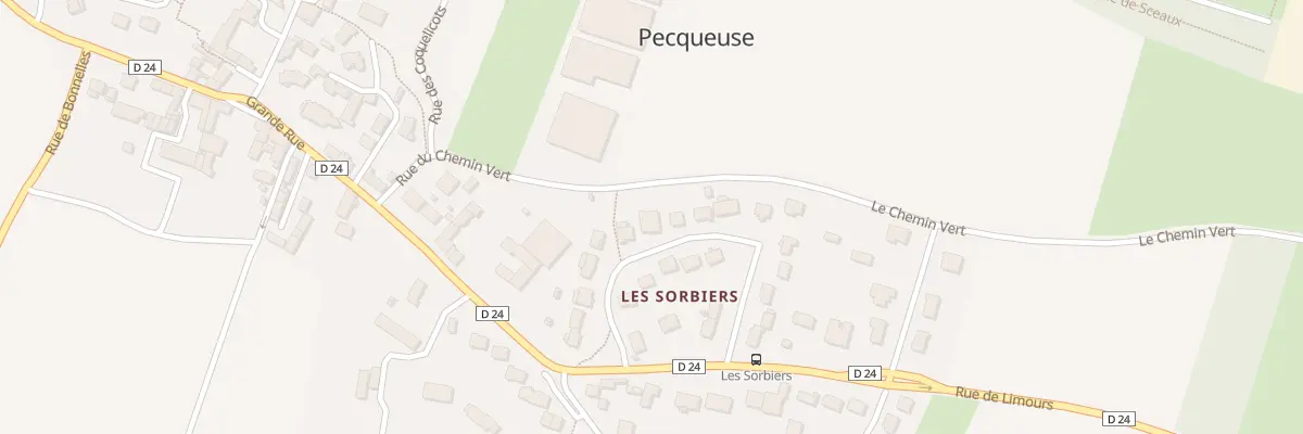 Plan du 22 Rue des Sorbiers à Pecqueuse