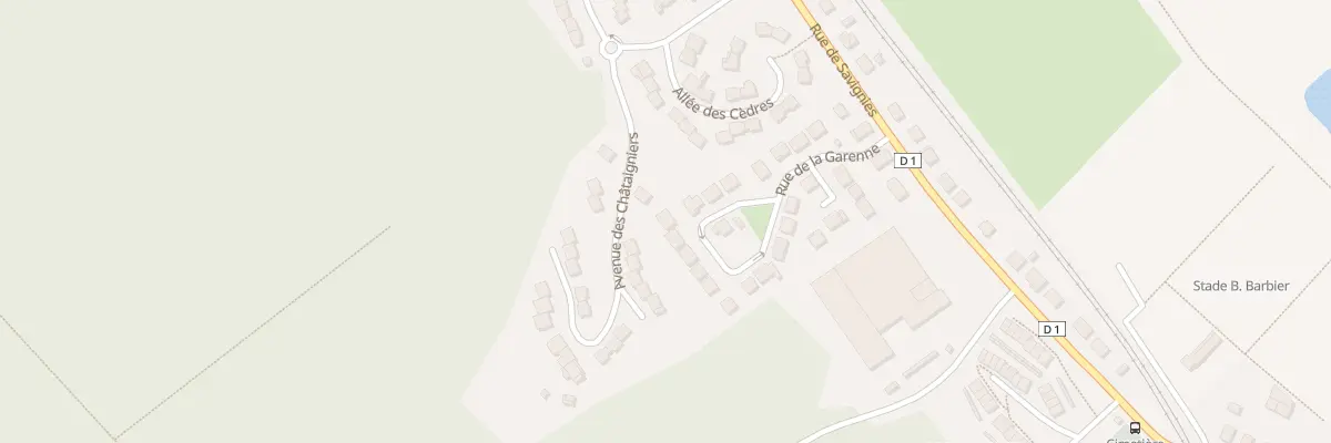 Plan du 18 Rue de la Garenne à Beauvais