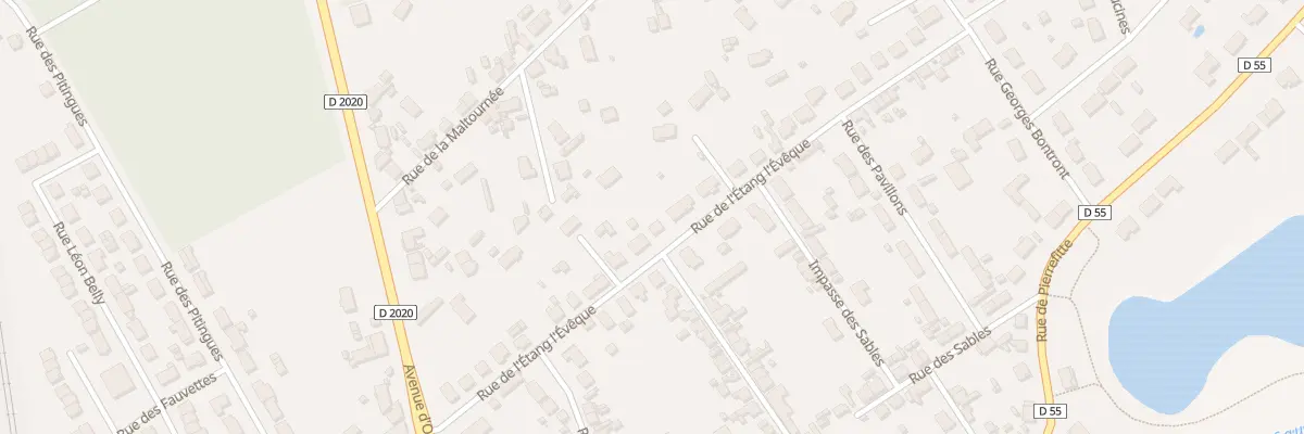 Plan du 29 Rue de l’Etang l’Evêque à Salbris