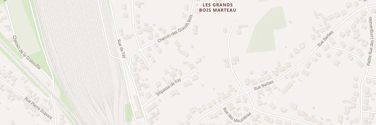 Plan du 13A Imp de Fay à Vierzon