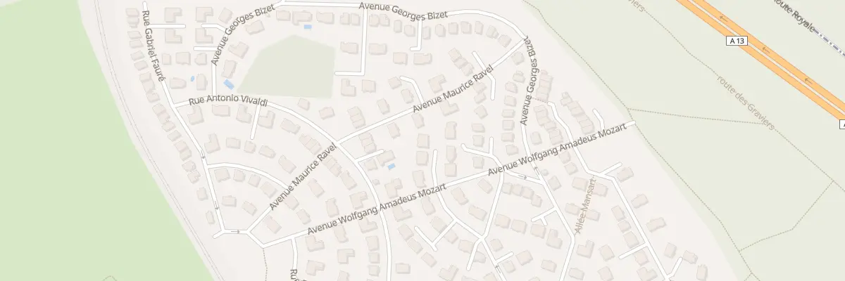 Plan du 14 Rue François Couperin Legrand à Noisy-le-Roi