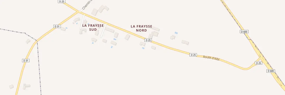 Plan du 274 Rte d’Albi à Villeneuve-sur-Vère