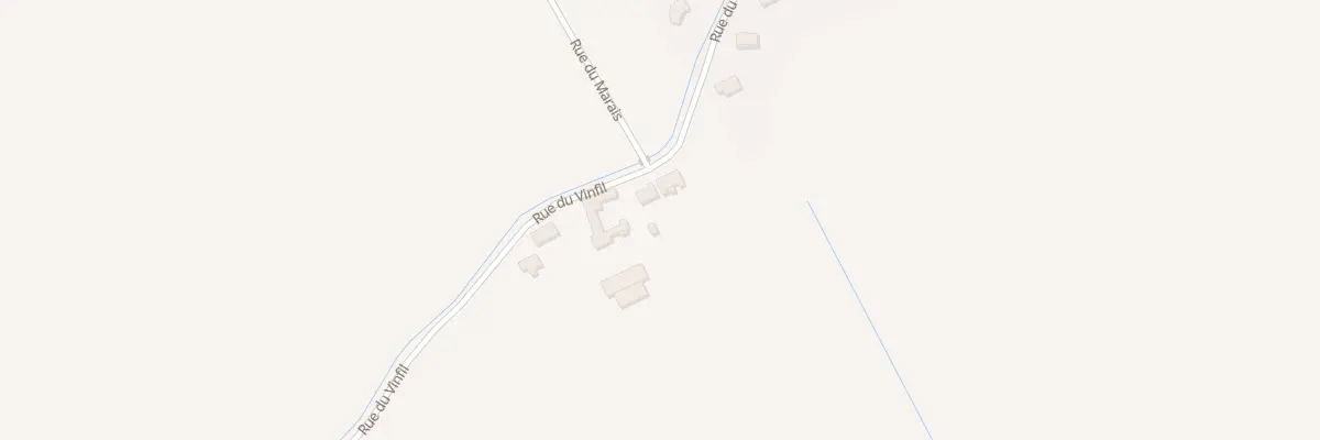 Plan du 710 Rue du Vinfil à Nouvelle-Église