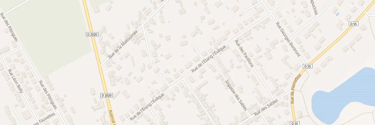 Plan du 31 Rue de l’Etang l’Evêque à Salbris
