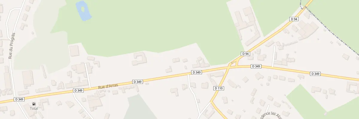 Plan du 35 Rue d’Arras - Marconne à Hesdin-la-Forêt