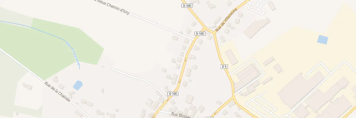 Plan du 21 Rue du Docteur Solomon à Hénonville