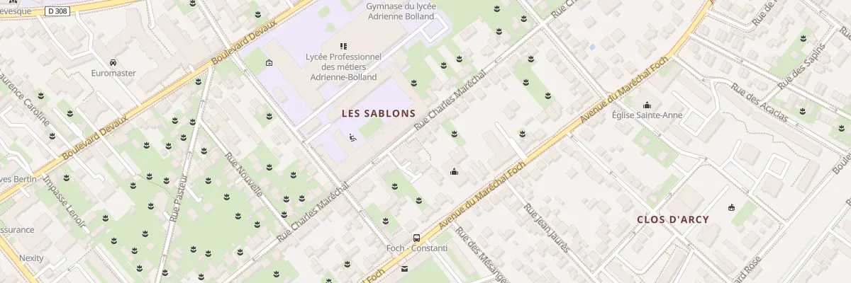 Plan du 88 Rue Charles Maréchal à Poissy