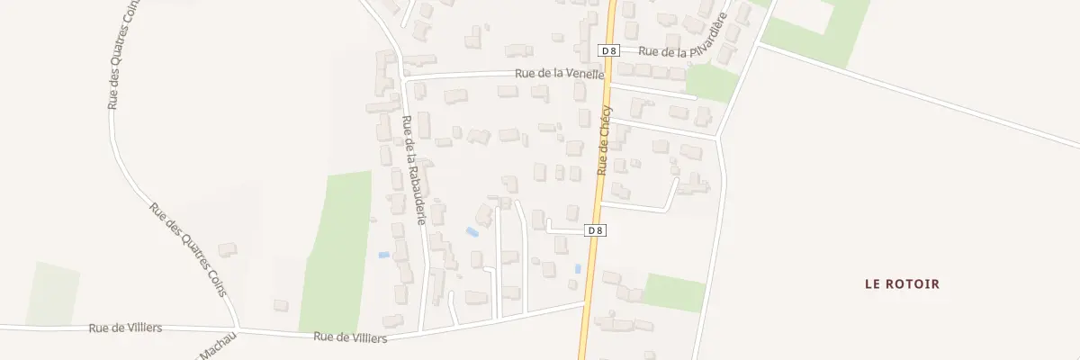 Plan du 50B Rue de Chécy à Vennecy