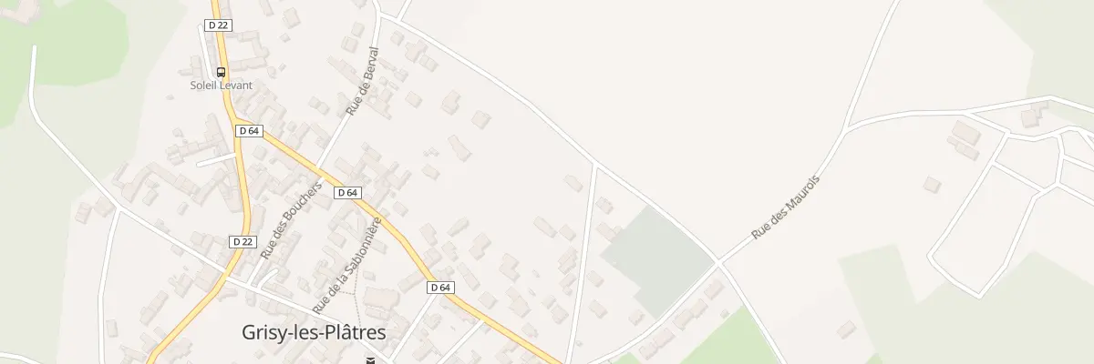 Plan du 42 Rue de l’Isle à Grisy-les-Plâtres