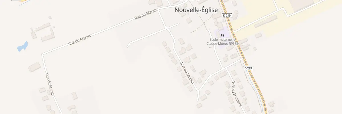 Plan du 260 Rue du Moulin à Nouvelle-Église