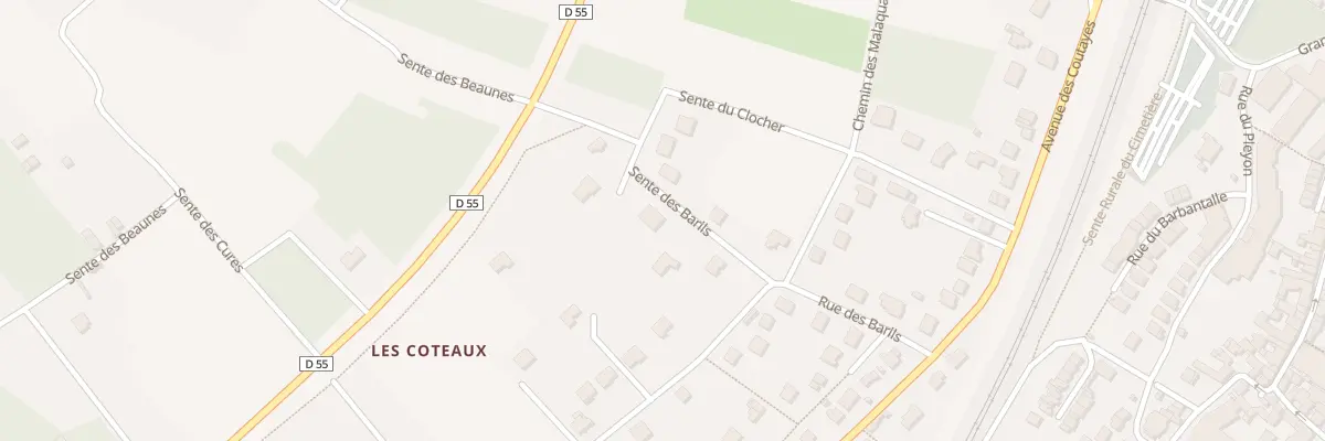 Plan du 2 Sen des Barils à Andrésy