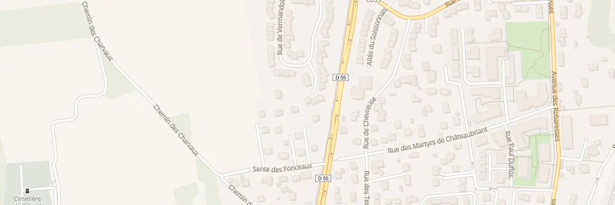 Plan du 25 Rue de Vermandois à Andrésy
