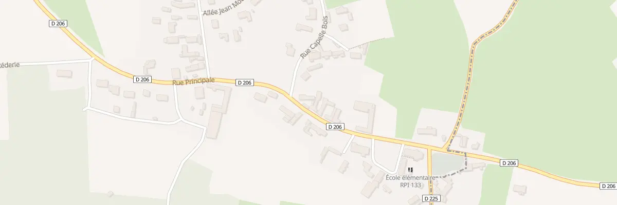 Plan du 7 Rue Principale à Quercamps