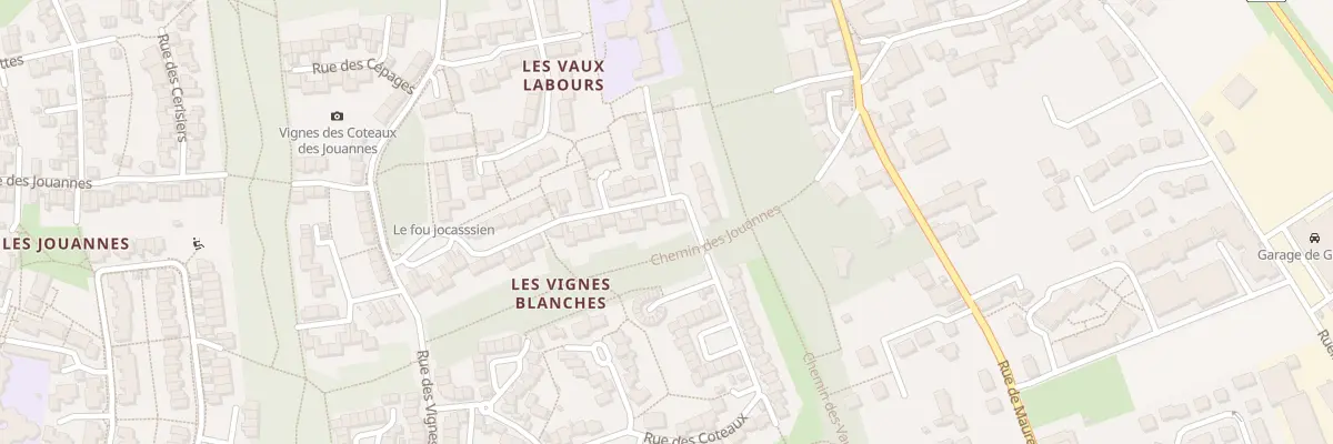 Plan du 40 Rue des Gloriettes à Jouy-le-Moutier