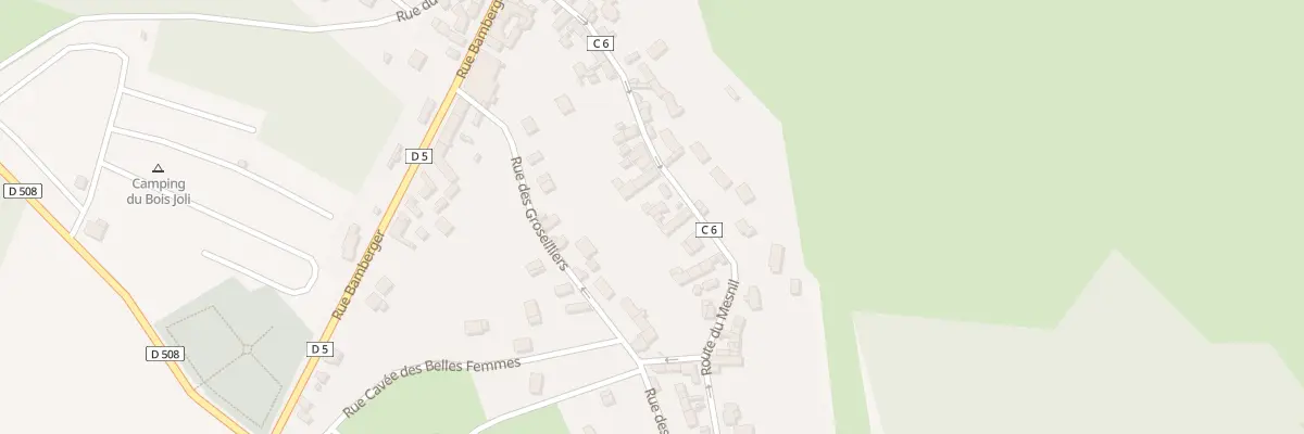 Plan du 20 Rue du Mesnil à Hénonville