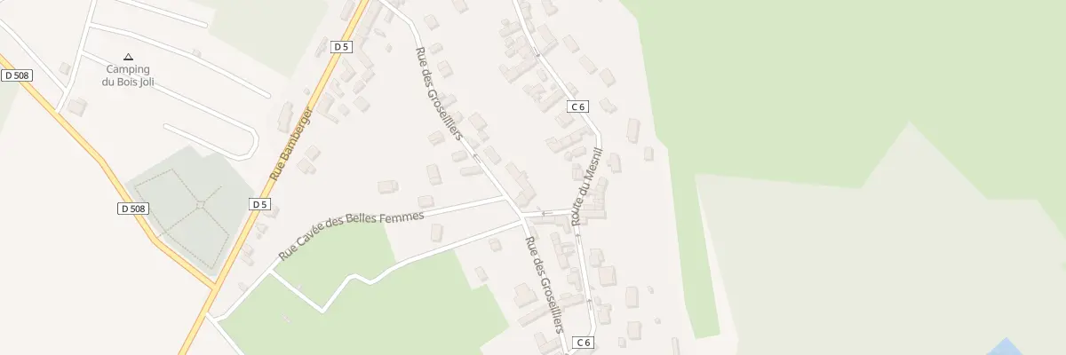 Plan du 9 Rue des Groseilliers à Hénonville