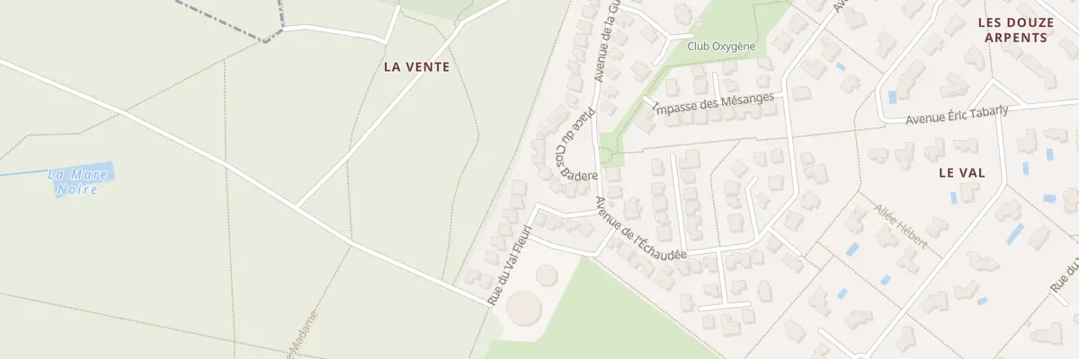 Plan du 7 Pl du Clos Badere à Saint-Germain-en-Laye