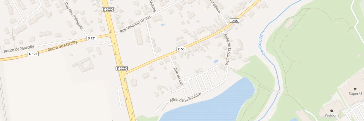 Plan du 16 Rue de Pierrefitte à Salbris