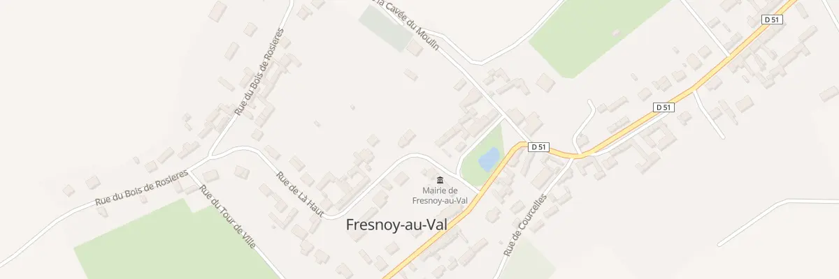 Plan du 4 Rue de Là-Haut à Fresnoy-au-Val