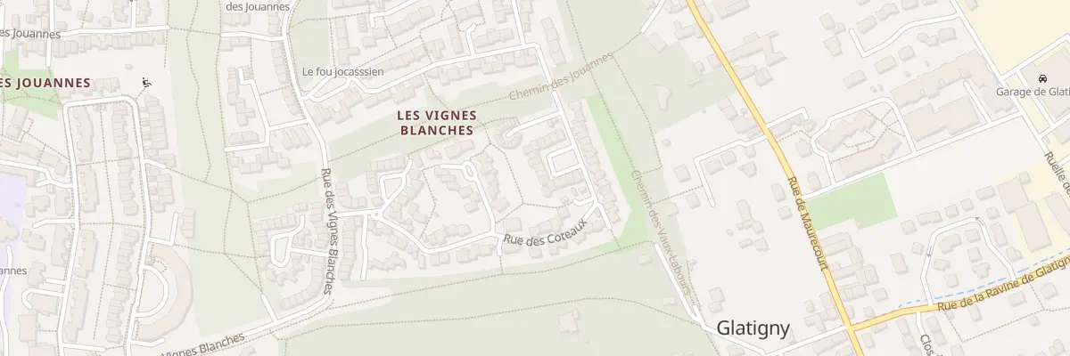 Plan du 41 Rue des Coteaux à Jouy-le-Moutier