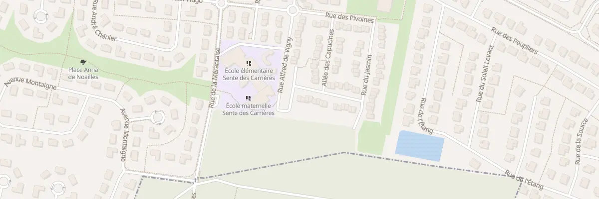 Plan du 2 Rue des Tulipes à Voisins-le-Bretonneux