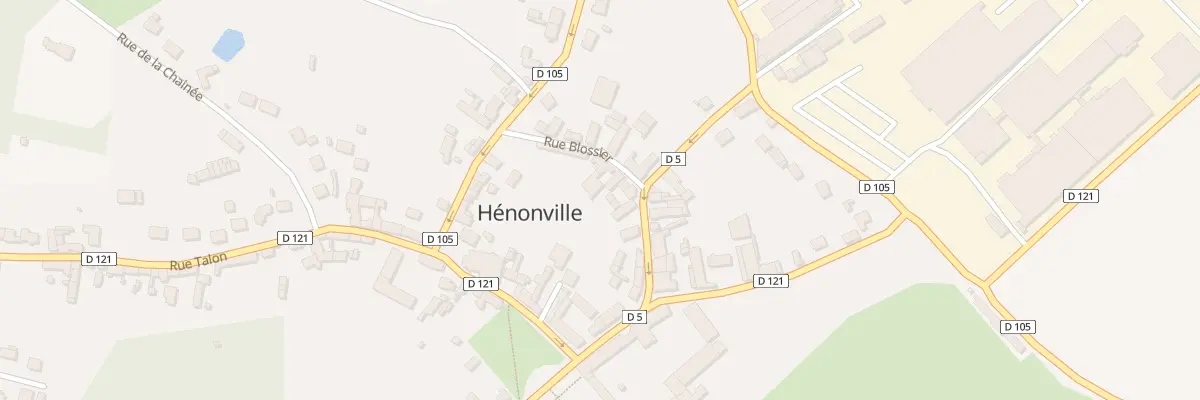Plan du 3 Rue Blossier à Hénonville