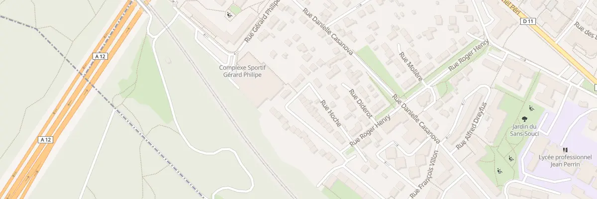 Plan du 27 Rue Hoche à Saint-Cyr-l’École