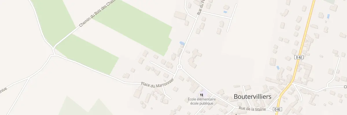 Plan du 2 Rue du Périgord à Boutervilliers