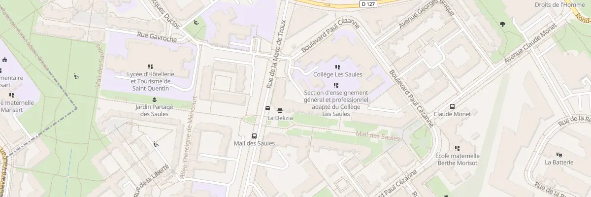 Plan du 5 Rue de la Mare de Troux à Guyancourt