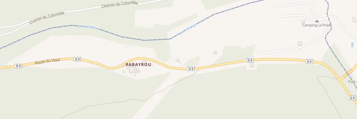Plan du 5056A Rabayrou à Saint-Christophe