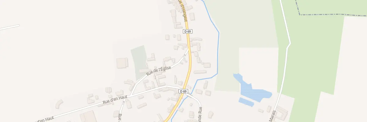 Plan du 5 Rue de l’Eglise au Mesge