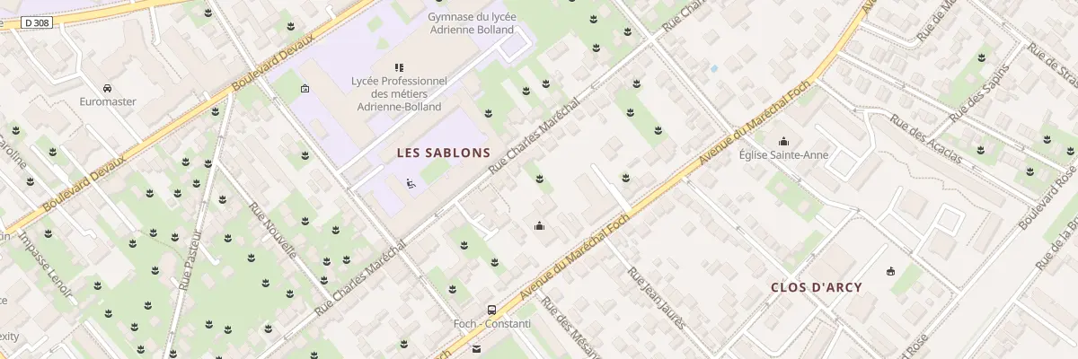 Plan du 94 Rue Charles Maréchal à Poissy