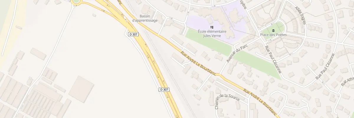 Plan du 155 Rue André le Bourblanc à Noisy-le-Roi