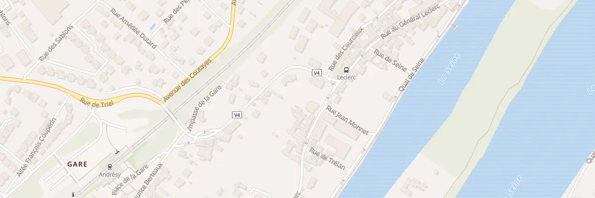 Plan du 38B Rue du Gen Leclerc à Andrésy