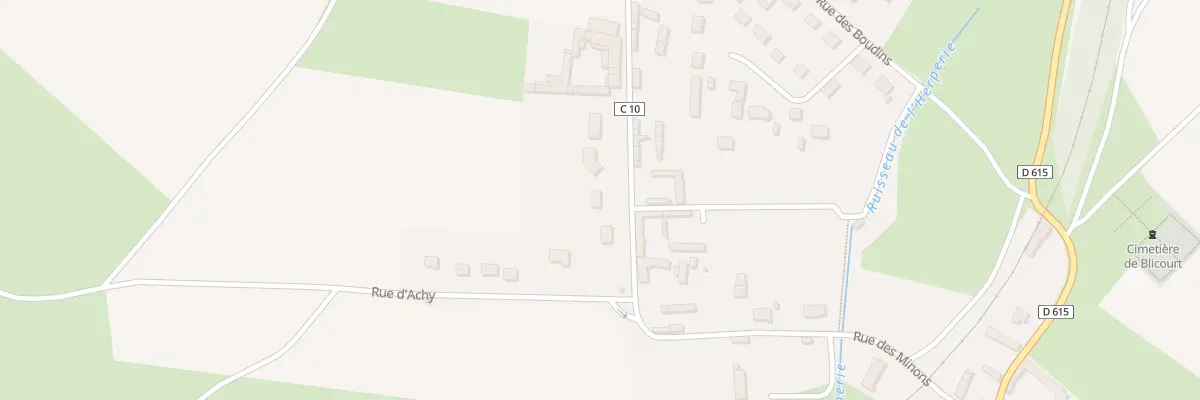 Plan du 3B Rue Neuve à Blicourt